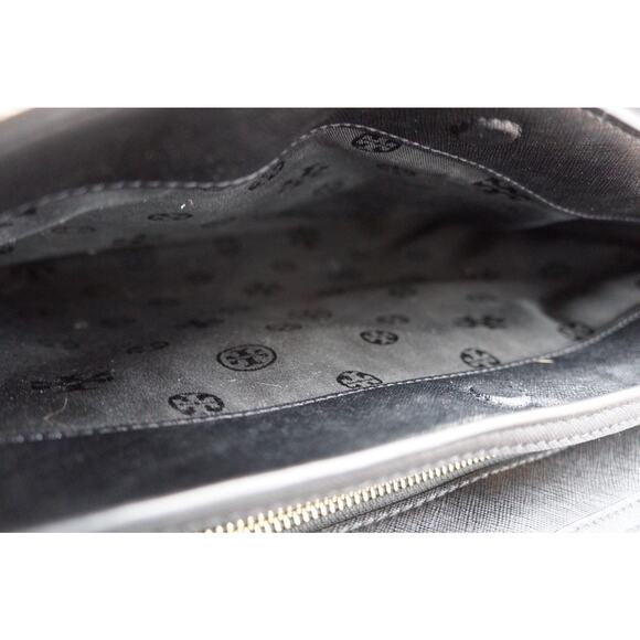 Tory Burch Black Saffiano Robinson Handbag Crossbody - Picture 12 of 13